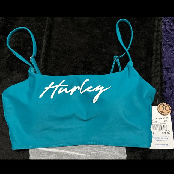 NWT Hurley Teal Tankini Bathing Suit - Picture 8 of 14